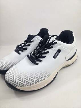 FitVille Golf Shoes Size 10M White Black